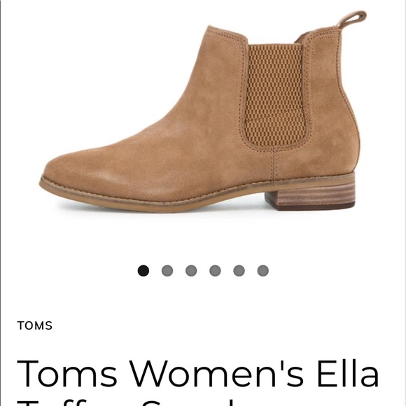 Tom’s Suede Booties - Picture 2 of 6